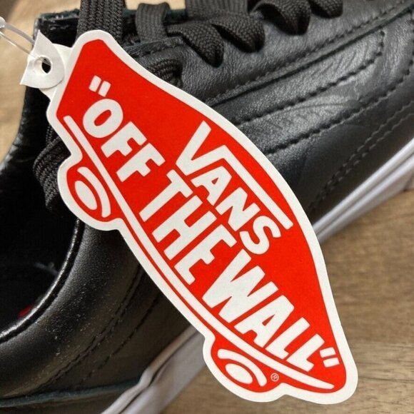 VANS Old Skool Fangs Black Leather Halloween Skate Shoes Womens 5.5 Mens 4 NEW - Picture 12 of 12